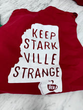Load image into Gallery viewer, Keep Starkville Strange Long Sleeve Shirts!