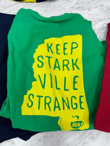 Keep Starkville Strange Long Sleeve Shirts!