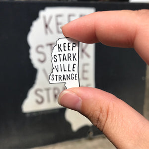Keep Starkville Strange Enamel Pin